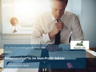 Finanzanalyst*in im Non-Profit-Sektor - Frankfurt (Main)