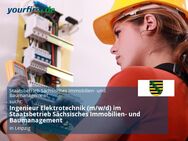 Ingenieur Elektrotechnik (m/w/d) im Staatsbetrieb Sächsisches Immobilien- und Baumanagement - Leipzig