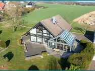 Glas und Holz ! Ein HUF-Haus in Feldrandlage - Belm