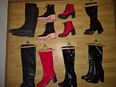 Lack Lackstiefel Lackstielette Stiefeletten Reitstiefel Gummistiefel in 16775