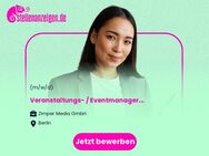Veranstaltungs- / Eventmanager (m/w/d) - Berlin