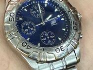 Vintage Fossil Blue Armbanduhr Herren CH-2271 neue Batterie - Köln