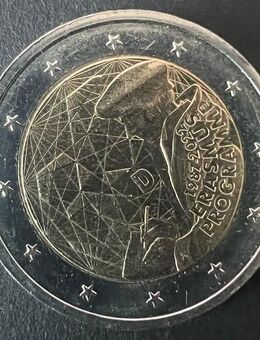 2 Euro Gedenkmünze der BRD von 2022 / 35 Jahre Erasmus-Programm - Münster (Hessen)