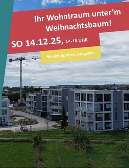 3-ZIMMER ETW IM 1. OG MIT BALKON - "WOHNEN IM PARK" IN LANGENAU - D06 - Langenau