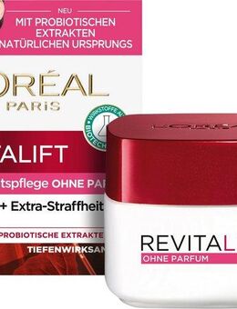L'ORÉAL PARIS Feuchtigkeitscreme Revitalift Klassik Ohne Parfum, für sensitive Haut, ohne Parfüm und Alkohol, mildert Falten