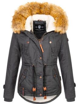 Navahoo Winterjacke Pearl mit warmem Teddyfell