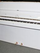Klavier Sauter 113 weiß poliert, Baujahr 1978, 5 Jahre Garantie in 21272