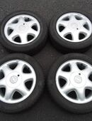 4 Alufelgen mit 195/55 R 15 Allwetterreifen Opel Astra F 3A in 55576