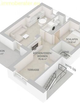 Erstbezug / 2-Zi-Whg. mit 78 m² WFL / KfW-40 -QNG zertifiziert / nachhaltig gebaut-energieeffizient-förderfähig und mit echtem Zukunftswert! - Windischeschenbach