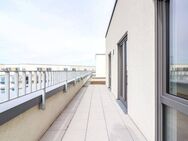 Lichtdurchflutetes Penthouse mit großzügiger Dachterrasse und moderner Einbauküche in Erstbezug! - Frankfurt (Main)