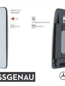 SPIEGELGLAS LINKS BEHEIZT KONVEX RECHTECK VW CRAFTER 30 - 35 2E in 44319