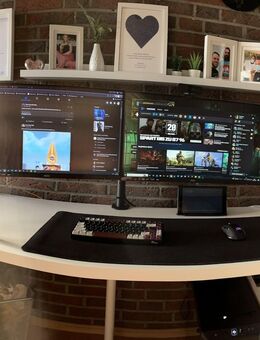 Komplettes Gaming-Setup | auch einzeln abzugeben | i7-9700K | RX Vega 56 ≈ RTX 2060 SUPER | 2× 240Hz Monitore + Zubehör – 1.200 € VB - Oldenburg