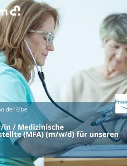 Arzthelfer/in / Medizinische Fachangestellte (MFA) (m/w/d) für unseren Empfang - Hamburg