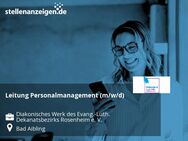 Leitung Personalmanagement (m/w/d) - Bad Aibling