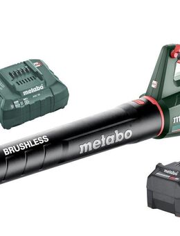 #TAGESDEAL# Metabo Akku-Laubbläser LB 18 LTX BL 18V, 150 km/h Luftgeschwindigkeit, bürstenlos (inkl. Tragegurt, gummiertem Griff, Akkus und Ladegerät) - Wuppertal