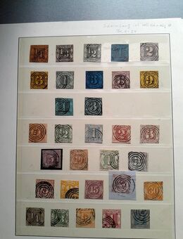 Alt Deutschland Thurn&Taxis Briefmarken Sammlung 1852-1866 - Bremen