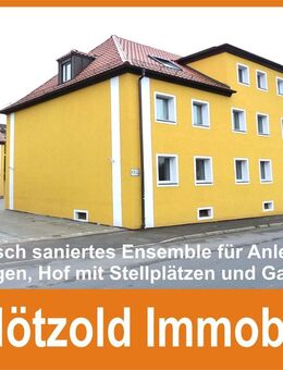 Gelegenheit für Anleger ! Energetisch saniertes Ensemble mit 9 Wohnungen in Kitzingen. - Kitzingen