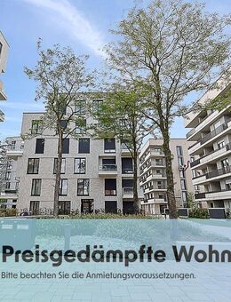 Großzügige 3-Zimmer-Wohnung mit zwei Bädern und sonnigem Balkon (mietpreisgedämpftes wohnen) - Düsseldorf