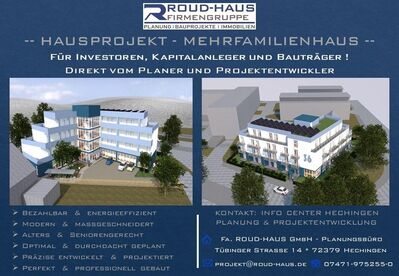 + EXKLUSIVES MEHRFAMILIENHAUS-PROJEKT! +