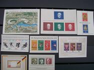 Briefmarken, 8 Blocks, Bundesrepublik, postfrisch, auch mehrfach! - Erftstadt