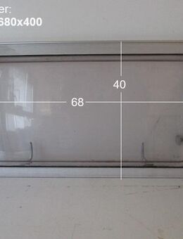 Wohnwagenfenster Resartglas ca 68 x 40 gebraucht Fendt / Tabbert (klar) - Schotten Zentrum