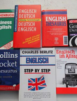 Wörterbücher Englisch Französisch Spanisch Fremdwörterlexikon 14 Bücher zus. 4,- - Flensburg