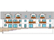 Sonnige 2-Zimmer-Dachgeschosswohnung mit ca.45 m² Wohnfläche, Südbalkon & geräumigen TG-Stellplatz - Neuching