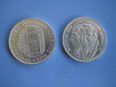2 x 5 DM Silber Gedenkmünzen Leibniz 1966 + Humboldt 1967 in 28790