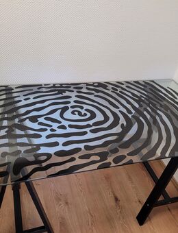 Glasplattentisch mit Böcken von IKEA - Ludwigshafen (Rhein)