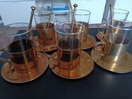 Teeservice 50er 60er Jahre Messing - Duisburg