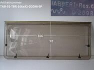 Tabbert Wohnwagenfenster Tabbert-Res. D2098 ca 166 x 92 gebr. (zB Tabbert 530 BJ 91) Sonderpreis (hellbraun mit goldfarbener Leiste) - Schotten Zentrum