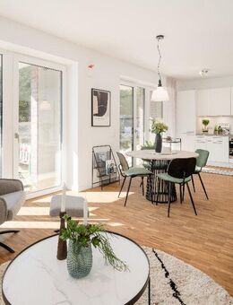 *WOHNEN & ARBEITEN FÜR FREIBERUFLER* 3-Zimmer-Maisonetteeinheit mit separater Küche! Unten Büro und oben Wohnen - Parkettboden, EBK mit Markengeräten, - Hamburg