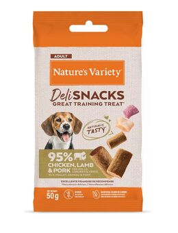 2 x Nature's Variety zum Sonderpreis! - Deli Snacks Adult mit Huhn 2 x (12 x 50 g)