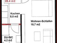 Gemütliche 1-Zimmer-Wohnung in Hagen - ideal für Studierende oder Berufseinsteiger (Whg14-203) - Hagen (Stadt der FernUniversität)