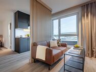 Moderne Studio Wohnung (Large) hochwertig möbliert mit Zugang zu Fitnessstudio und großzügigen Terrassen - Hamburg