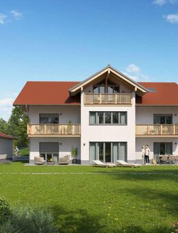 Herrliche Dachgeschosswohnung mit zwei Balkonen in sonniger Lage - Ruhpolding