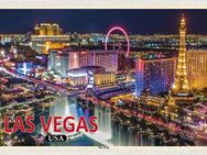 Tolles Holzschild Las Vegas The Strip USA Wandbild - Berlin