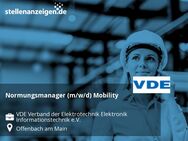 Normungsmanager (m/w/d) Mobility - Offenbach (Main)