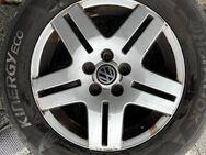 Verk. Alufelgen 15 Zoll f.e.Golf 4 x mit Sommerreifen Hankook 195/65R15 - Bad Bocklet