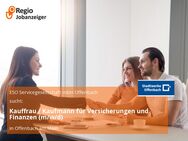 Kauffrau / Kaufmann für Versicherungen und Finanzen (m/w/d) - Offenbach (Main)