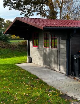 Verkaufe Blockhaus 4+4 m mit Blechdach - Wittmund