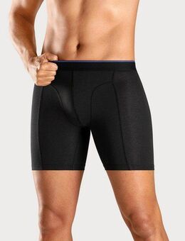 AUTHENTIC LE JOGGER Langer Boxer (Packung, 5-St) mit zweifarbigem Webbund und längerem Bein