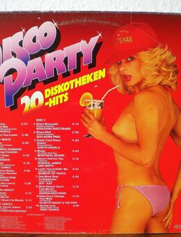 Disco Party-20 Diskotheken Hits-Vinyl-LP,DECCA,1977,Top-Cover ! - Linnich
