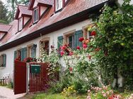 Denkmalgeschütztes fränkisches Bauernhaus Ferienhaus Falkenlust in Haundorf - Haundorf