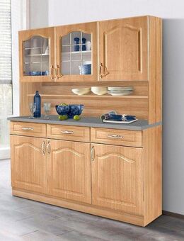 wiho Küchen Küchenbuffet Linz 150 cm breit, in Landhaus-Optik