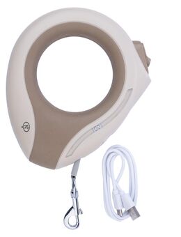 Nomad Tales Calma Einziehbare Leine mit LED - bis 15 kg, Gurt-Länge ca. 3 m