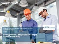 Bauingenieur / Bauprojektmanager / Bauleiter (m/w/d) - Mannheim