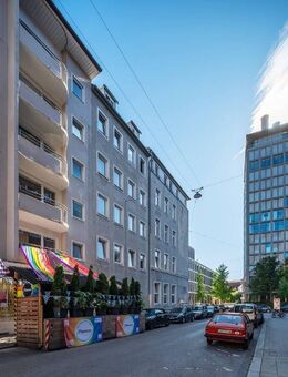 MAIER - Möblierte 1-Zimmerwohnung zwischen Müllerstraße und Blumenstraße mit EBK - München