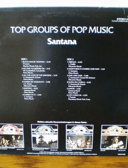 Santana-Top Groups of Pop Music-Vinyl-LP,1981 - Linnich
