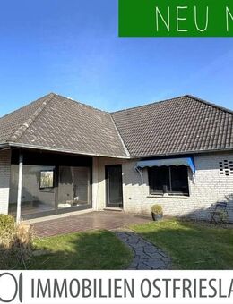 Großzügiger Winkelbungalow mit viel Platz, lichtdurchfluteten Räumen & Doppelgarage - Nähe Kanal! - Hinte